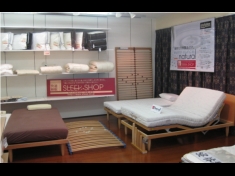 SLEEPSHOP神戸のショールームです。